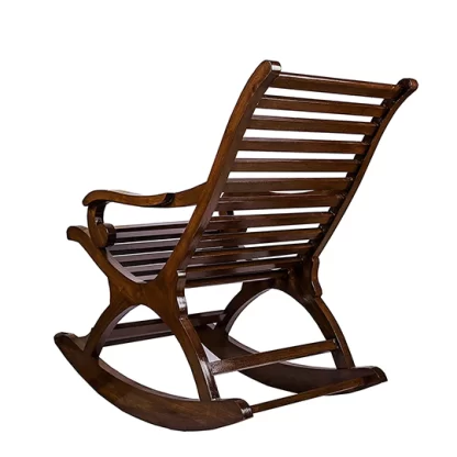 Teak Wood Rocking Relax Chair - Image 2