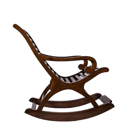 Teak Wood Rocking Relax Chair - Image 3