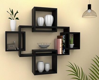 Wooden Wall Hanging Shelf - Image 2