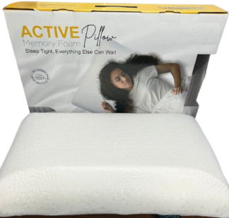 Active Ultra Soft Memory Foam White Pillow