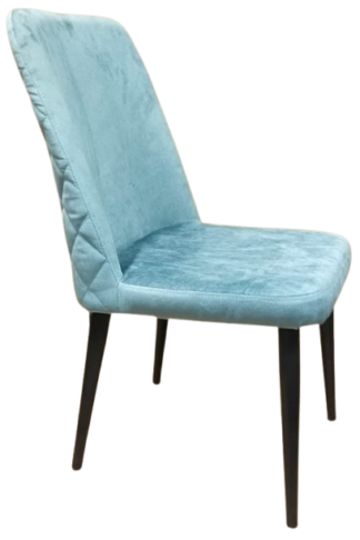 Banquet Chair Queen Light Blue