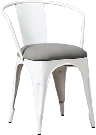 KVF Alpha Chair White Charcoal