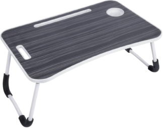 Plain Laptop Table Charcoal Colour