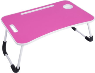 Plain Laptop Table Pink Colour