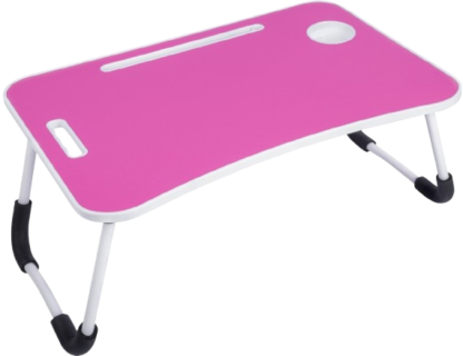 Plain Laptop Table Pink Colour