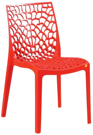 Web Chair Glazy Red