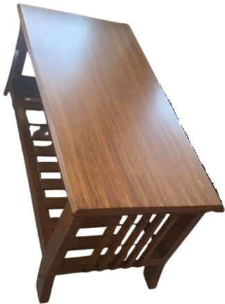 Rubberwood Glaze Brown Center Table